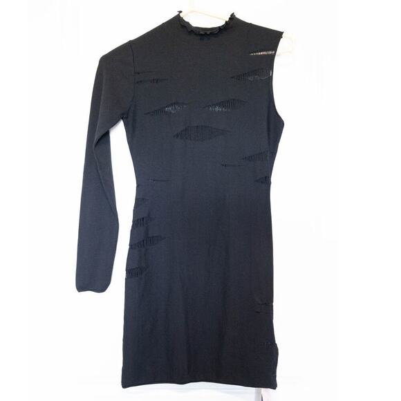 Voight by Valentia Made In Hell Black Ladies Dress NWT - Picture 2 of 5